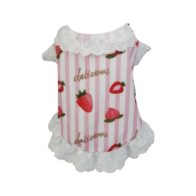 TIELUTT Pet Dog Clothes Valentine's Day Summer Cute Pet Clothes for Medium Dogs Summer Pet Clothes for Small Dogs Girl Pet Clothes for Large Dogs Female Pet Clothes Rack Pet Clothes for Medium Dogs B