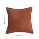 thumbnail image 3 of Fiudx Funda de Almohada Decorativa, Textura Suave Similar a La Lana, Diseño Bordado Acogedor, Estilo Bohemio Moderno, Decoración Estilo Cabaña para Sala de Estar o Sofá, 45 X 45 Cm, Juego de 1, 3 of 6