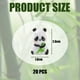 thumbnail image 4 of 20 piezas Panda Micro paisaje suculenta resina artesanía pastel accesorios, 4 of 5
