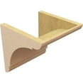 thumbnail image 5 of 11"W x 11"D x 11"H Wide Olympic Rough Cedar Woodgrain TimberThane Corbel, Primed Tan, 5 of 6