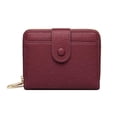thumbnail image 1 of Multi-slots Pu Wallet Fashion Vintage Card Holder Simple Large Capacity Trendy Short Purse For Women, 1 of 8