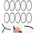 thumbnail image 2 of Miangastore 10Pcs Sublimation Patches Blank Iron-on Patch Iron-on Embroidery Patch Heat Transfer Patch, 2 of 8