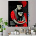 thumbnail image 4 of Alchemist Monk Reading Canvas Print Wall Art, Retro Art Decor for Living Room Study Library Home Office, 4 of 8