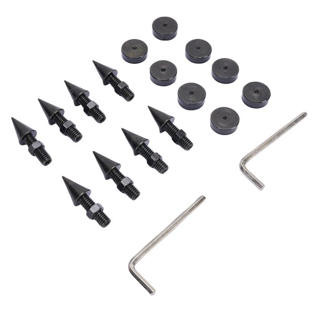 Speaker Spike Pad Kit, Promote Clear Sound Polished Speaker Isolation Spikes for CD DVD Player