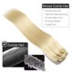 thumbnail image 5 of Extensiones de pelo con clip que quitan pelo humano real, 130 g, 35 cm, 5 of 8