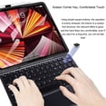 thumbnail image 4 of AKKHOO Rechargeable Wireless Bluetooth Keyboard with Touchpad, Ultra-Slim Quiet Portable Keyboard, Compatible with iOS, Android, Windows and Mac, 4 of 11