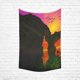 thumbnail image 1 of ABPHQTO Wall Art Maravillosa puesta de sol sobre el mar Tapiz de pared 150x225 cm, 1 of 2