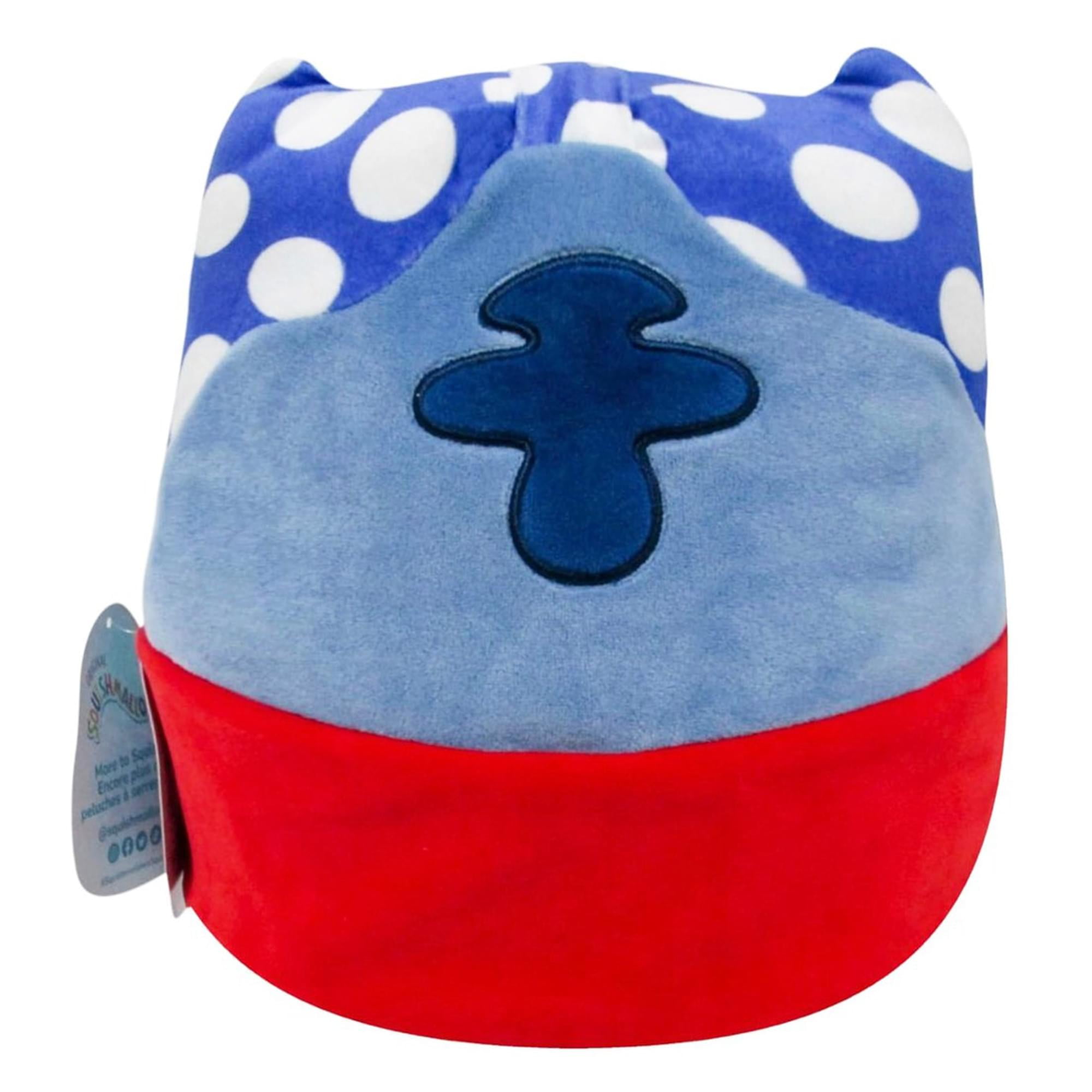 Squishmallows Stitch in Super Hero Suit 8 inch Super Soft Kellytoy Plush, Red