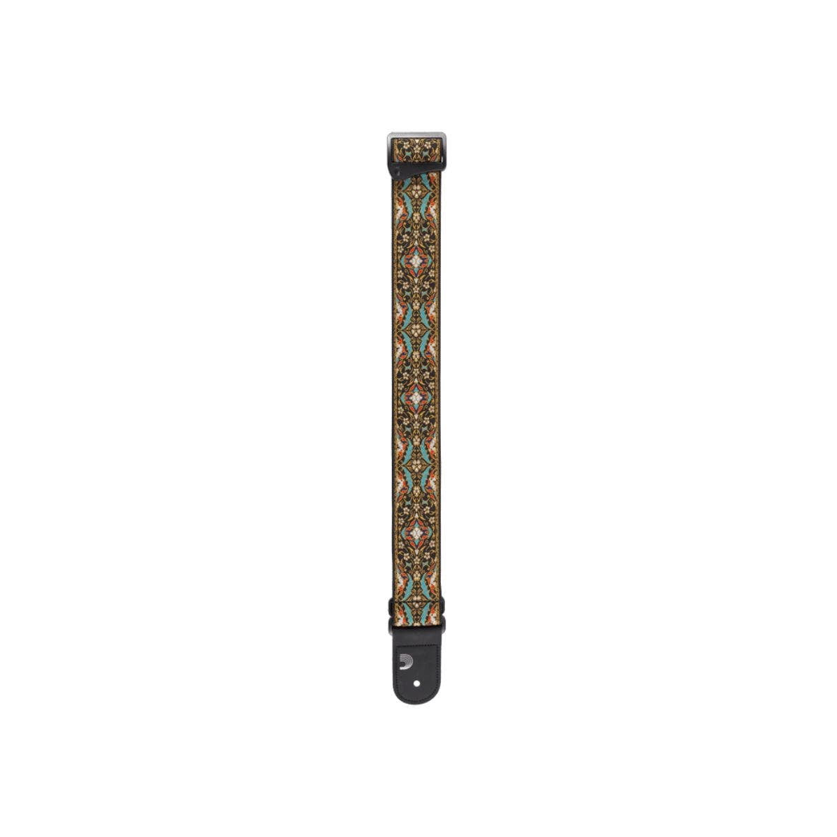 D'Addario Eco-Comfort Persian Woven Guitar Strap, Black