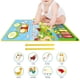 thumbnail image 1 of Tapete de Piano Musical para bebé con 6 instrumentos con sonido, tacto Animal, juguete Musical infantil, tapete de juego con teclado para niños, niñas Azul, 1 of 7