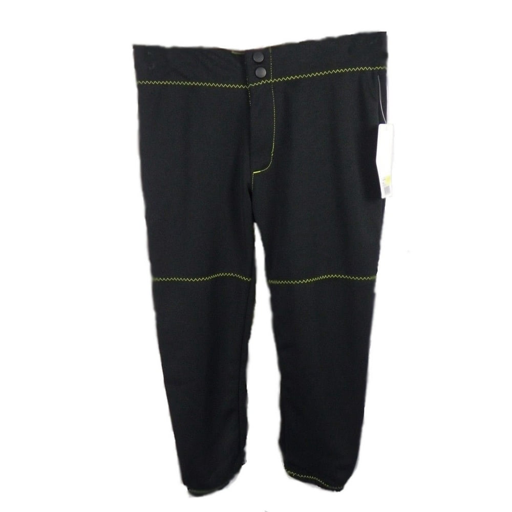 nike women's softball pants black