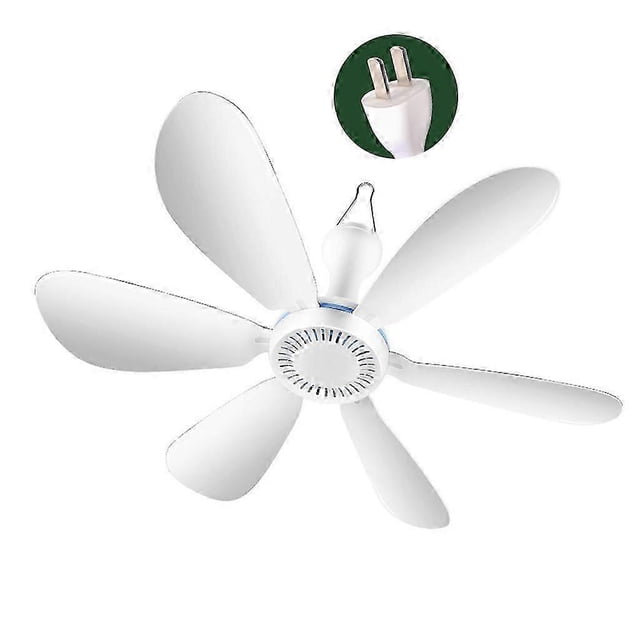 220v 20w Silent Ceiling Fan Mute Electric Hanging Fan with Switch for Room