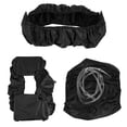 thumbnail image 3 of Zerodis Waterproof Air Conditioner Cover Polyurethane Black Air Conditioner Dust Clean Protector Dust Washing Clean Protector Bag With Water Pipes For 3P Air Conditioner, 3 of 8