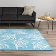 thumbnail image 2 of Addison Beaches Coastal Coral Pacific Blue Area Rug, 2 of 12