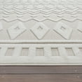 thumbnail image 3 of Paco Home Indoor & Outdoor Rug with Geometric Pattern in Cream - 2'8" x 4'11" (3'x5'), 3 of 5