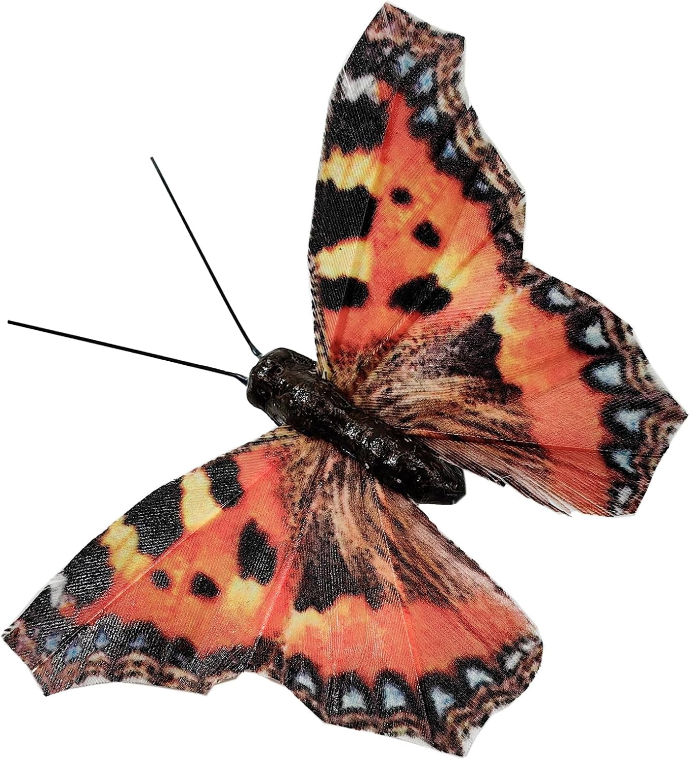 Berfutall-Artificial Feather 3D Butterfly Party Decorations Set of 12 Color Ornaments for Christmas Tree(C)…