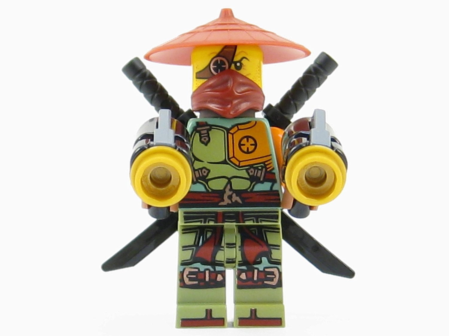 Lord garmadon revolver with golden weapons