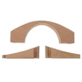 thumbnail image 1 of 1pc Wooden Trains Bridge Toy Railway Expansion Accessories for Kids Children, 1 of 3