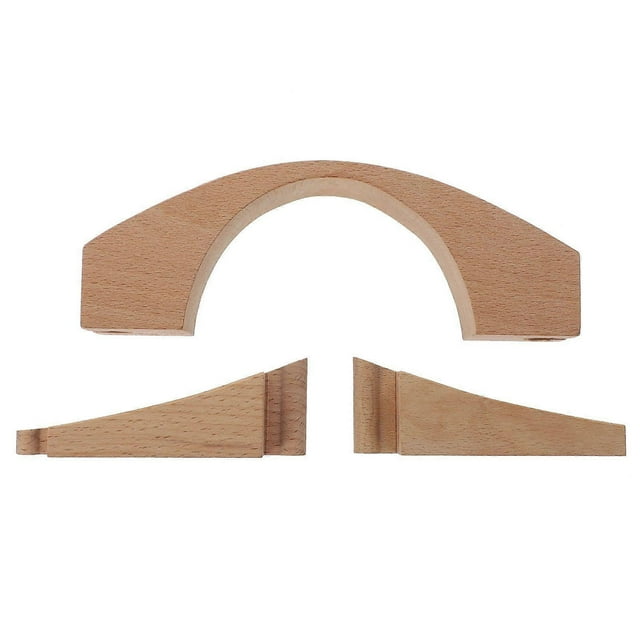 1pc Wooden Trains Bridge Toy Railway Expansion Accessories for Kids Children