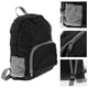 thumbnail image 3 of Mochila plegable impermeable para exteriores, senderismo, camping, almacenamiento, bolso de hombro, mochila de viaje plegable (negro), 3 of 8