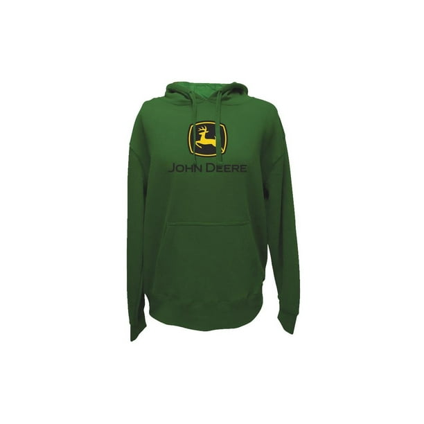 John Deere Men's John Deere Logo Hoodie Sweatshirt (Green)(2XL