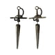 thumbnail image 2 of Pendientes de espada gótica, estilo retro, punk, gótico, renacentista, de aleación y daga. Negro, 2 of 9