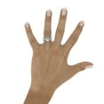 thumbnail image 2 of Praline - Split Double Band Round Diamond Ring with Side stones, 2 of 4