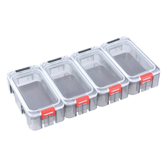 UNTERING Water Resistant Magnetic Tackle Box For Fishing Lure Tackle Box For Fishing Portable Fishing Tackle Storage Box