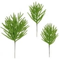 thumbnail image 7 of TOPRenddon Artificial Pine Branches, Plastic Pines Sprigs Christmas Stems Picks, Greenery Faux Cedar Needles Branch for DIY Garland Wreath Home Garden Centerpieces Decorations, 7 of 7