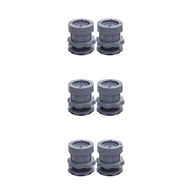 Maytalsory Shock Absorbing Anti Vibration Pads Lifting Foot Base for Home Kitchen Washroom Accessory Gray Type A 3Set