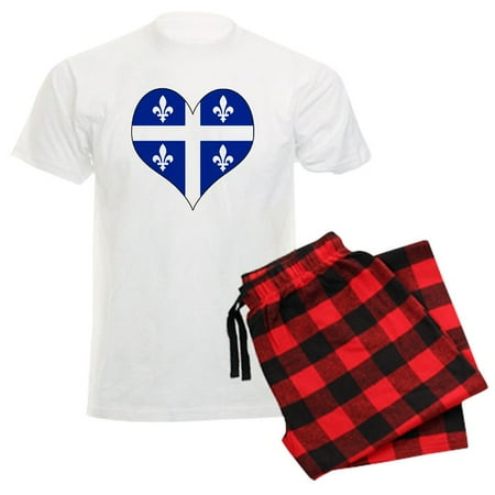 

CafePress - Quebec Heart - Men s Light Pajamas