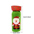 thumbnail image 3 of adviicd Glitter Embroidered Christmas Wine Bottle Bag Santa Snowman And Reindeer Design For Wine Gifting And Table Decoration In Hotels And Restaurants, 3 of 5