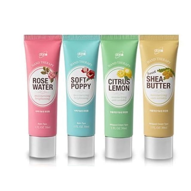 Set de 4 Cremas de Manos ATOMY 30 ml