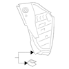 Genuine OE Mazda Splash Guard - N243-50-340A