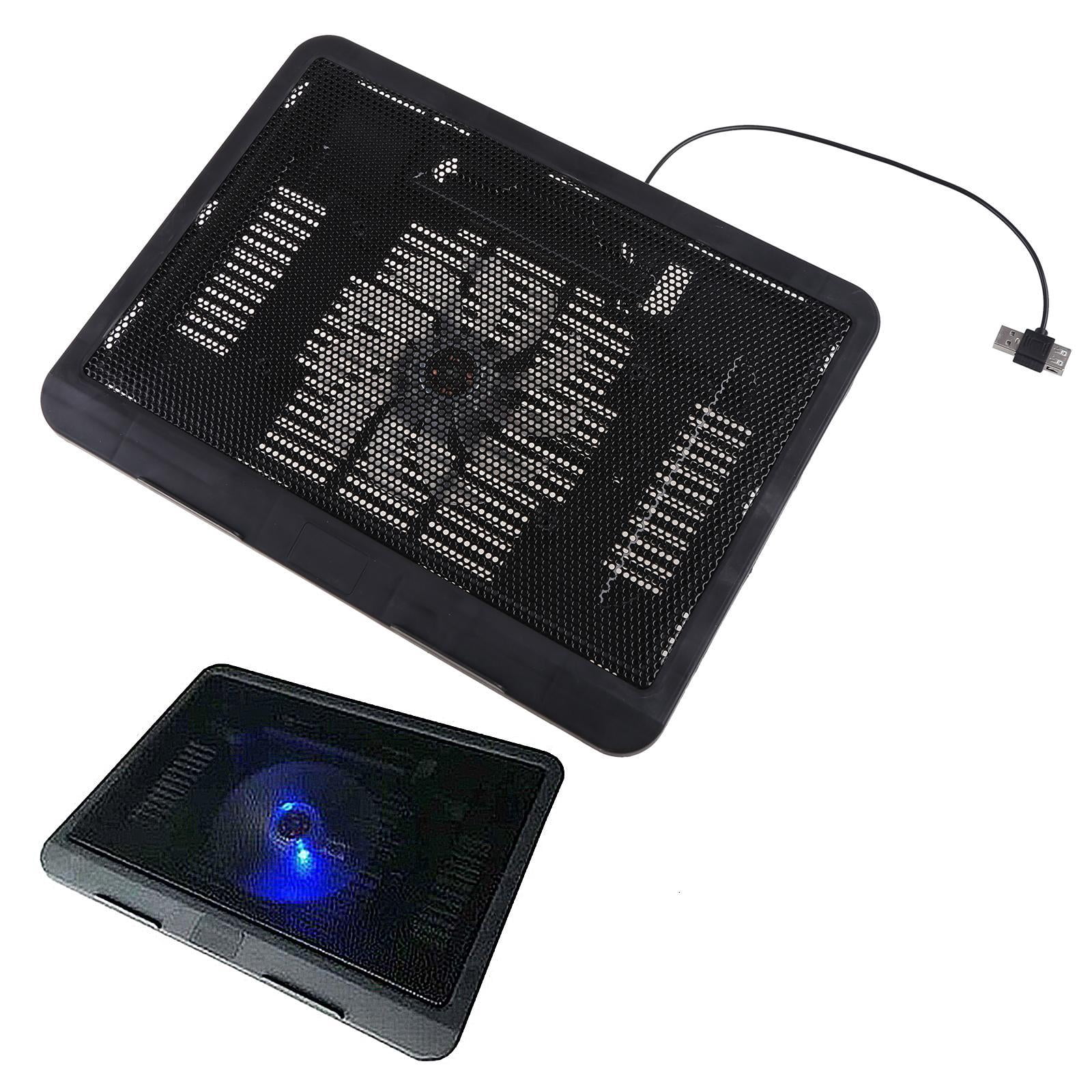 Laptop Cooling Pad Portable Ultra-Slim Quiet Laptop Notebook Cooling Pad Stand with 1 USB Fits 12-14 Inches