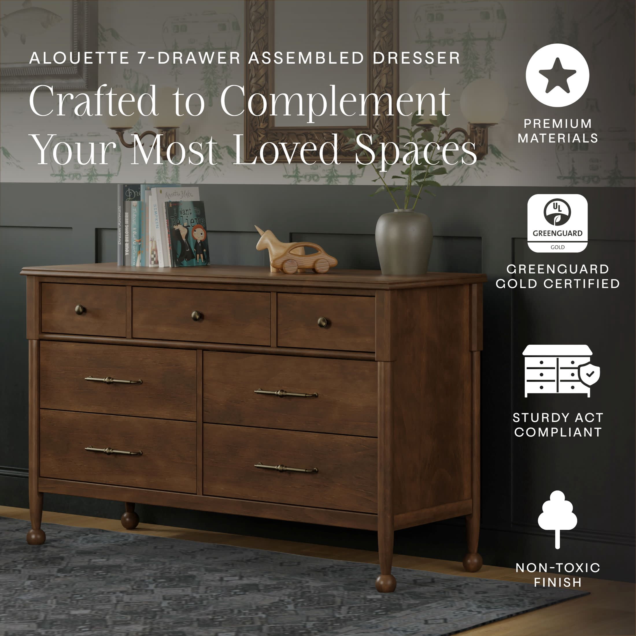 Namesake Alouette 7-Drawer Assembled Dresser