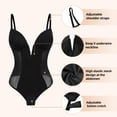 thumbnail image 4 of Joyshaper Women's Low Back Shapewear V Plunge Low Back Thong Shapewear Tummy Control Body Shaper, 4 of 6
