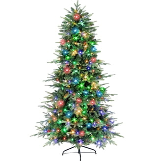 16 ft. Pre-Lit LED Sequoia Christmas Trees, Warm White - Walmart.com