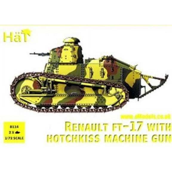 Renault FT-17 w/Hotchkiss Machine Gun New