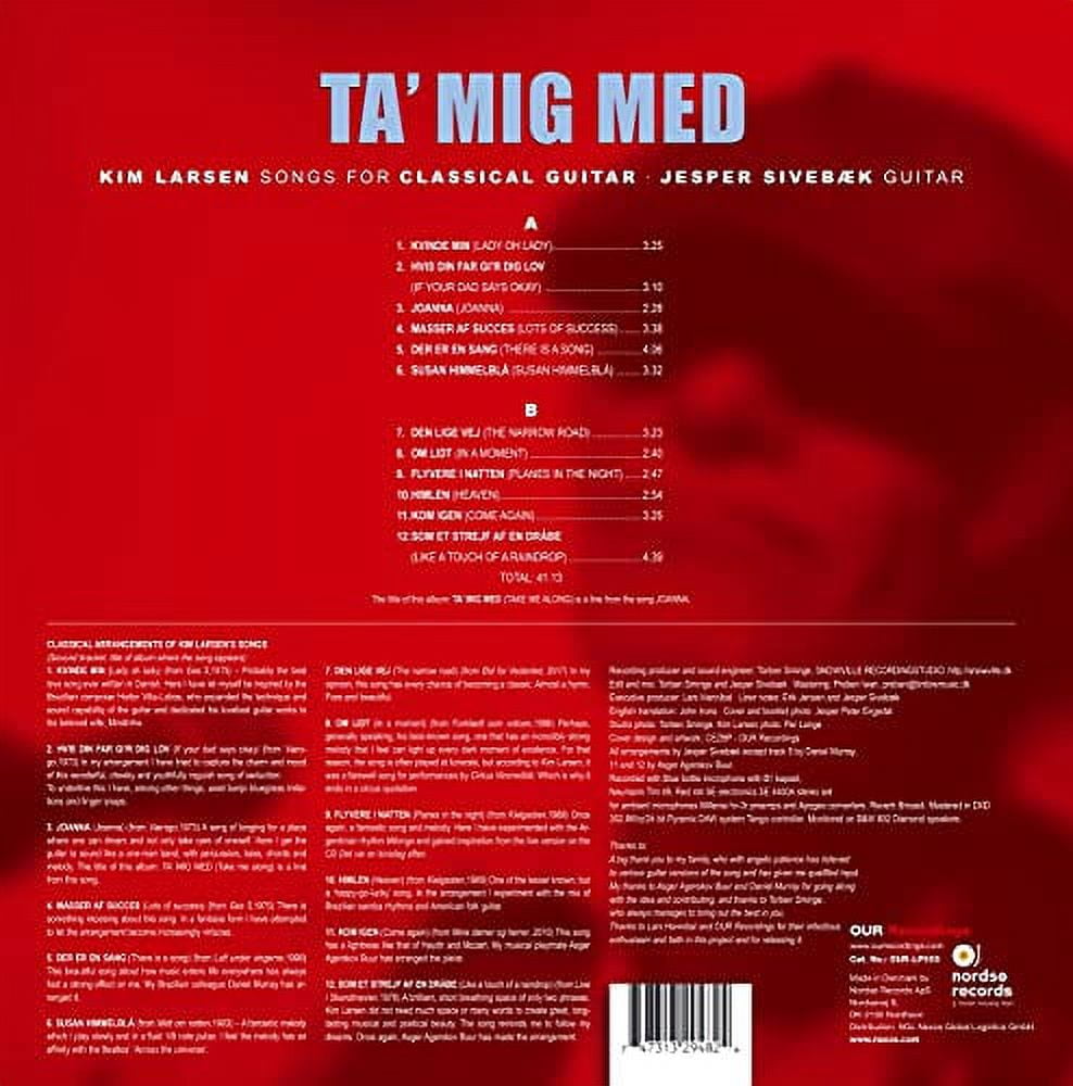 Jesper Sivebæk - Ta Mig Med - Music & Performance - Vinyl