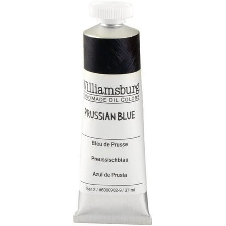 UPC: 0877463000966 | Williamsburg Handmade Oil Paint – Prussian Blue 37 ml