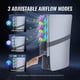 thumbnail image 3 of Ventilador Enfriamiento Con Puerto USB Y RGB para Pro/PS5 Slim Disc Digital (Gray), 3 of 9