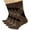 Brown (4 Pairs), variant on Womens Cotton Argyle Socks | Fun Colorful Women's Crew Socks, 4 Pairs, Blue, Shoe Size: 9-12