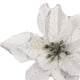 thumbnail image 5 of Wosthever Árbol de Navidad decorativo flor falsa portátil de moda brillante jardín boda simulación artificial flores plata Kits de decoración para fiestas Plata, 5 of 6