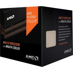 AMD FX-8350 Octa-core (8 Core) 4 GHz Processor - Socket AM3+ - 8 MB - 8 MB Cache - 64-bit Processing - 4.20 GHz Overclocking Speed - 32 nm - 125 W SOI W/AMD WRAITH (Best Cooler For Amd Fx 8350)