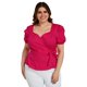 thumbnail image 1 of Blusa peplum Roman Fashion /Tallas Extras 0412 (Fiusha) fucsia 40 Roman Fashion BL-ELY-0412-FIUSHA, 1 of 6