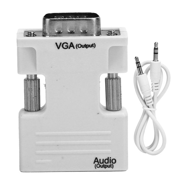 Adaptateur de Câble Audio, Interface Multimédia Haute Définition Interface Multimédia Femetto VGA Convertisseur Mâle Adaptateur de Sortie Vidéo Résultats Impressionnants