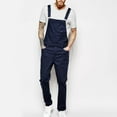 thumbnail image 4 of Mens Button Down Shirt Sweatpants Set for Men Winter Work Suits for Men Pant Suits Dressy Cute Body off Shoulder Romper Work Jumpsuit Winter Jumpsuit Mens Sweat Outfits Dark Blue L, 4 of 8