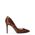 thumbnail image 2 of Jessica Simpson prizma Natural Pointed Toe D'orsay Dress Pumps Leopard (9, natural), 2 of 4
