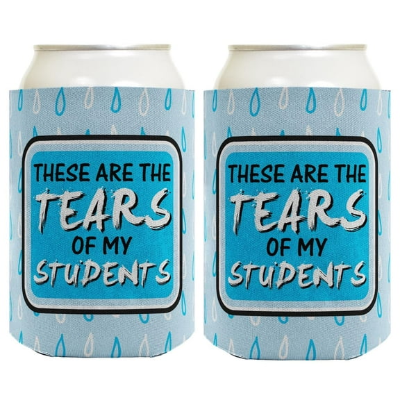 Funny Professor Gifts The Tears of My Students Joke 2-Pack Can Drink Thermocoolers